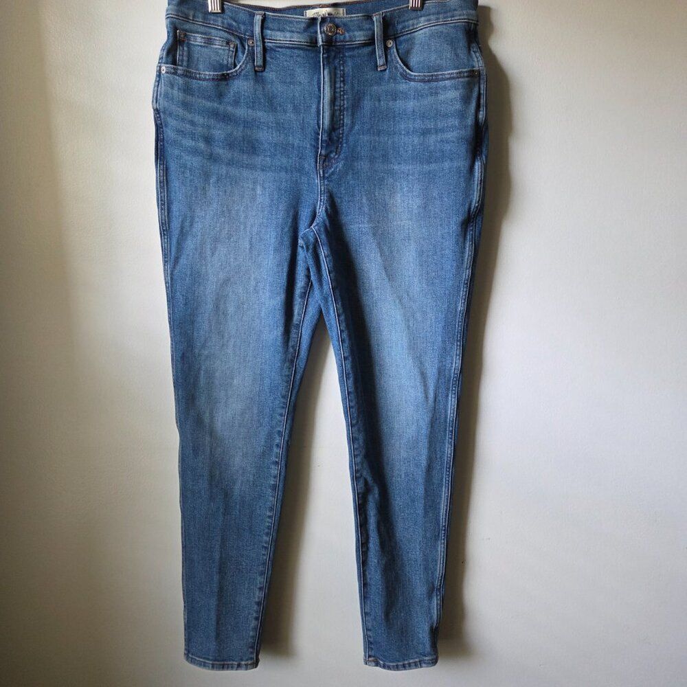 EUC MADEWELL 10" HIGH RISE SKINNY JEANS WOMENS SIZE 31